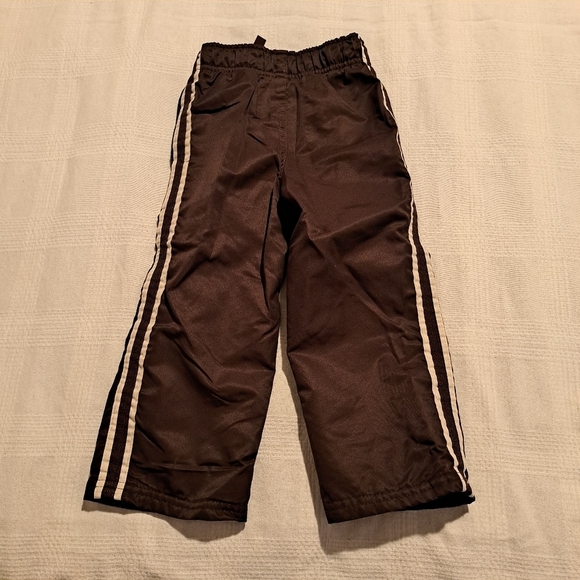 Jumping Beans boys size 3T brown mesh lined wind pants, EUC - Picture 2 of 3